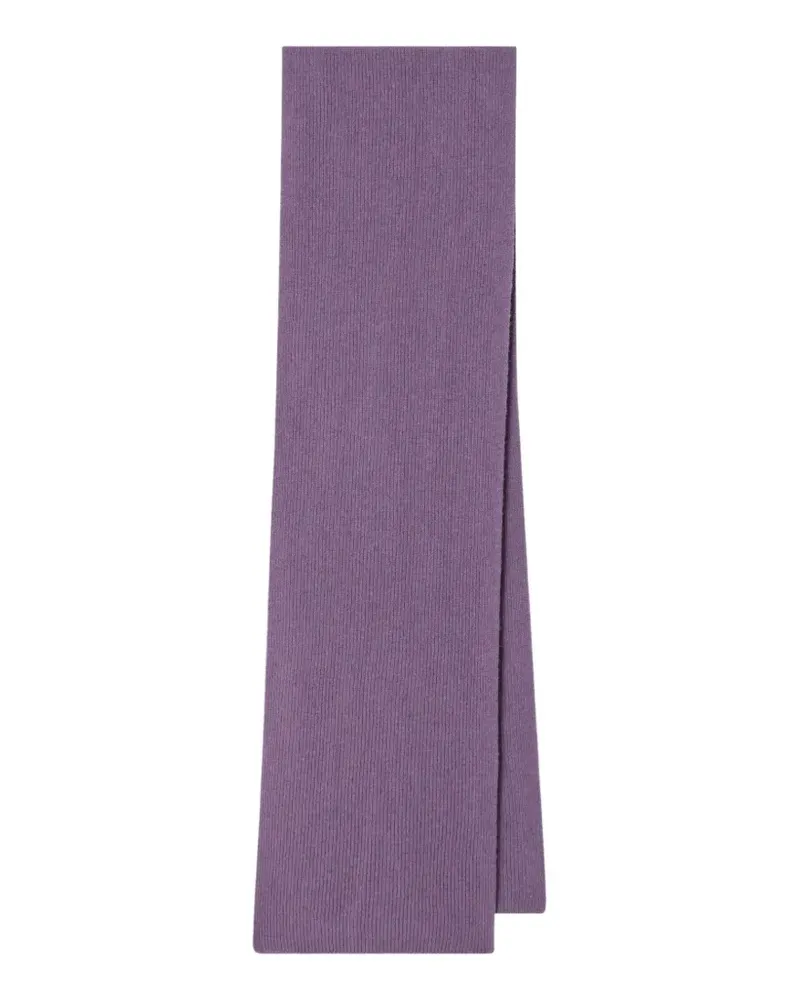 Le Bonnet ribbed-knit scarf - Violett Violett