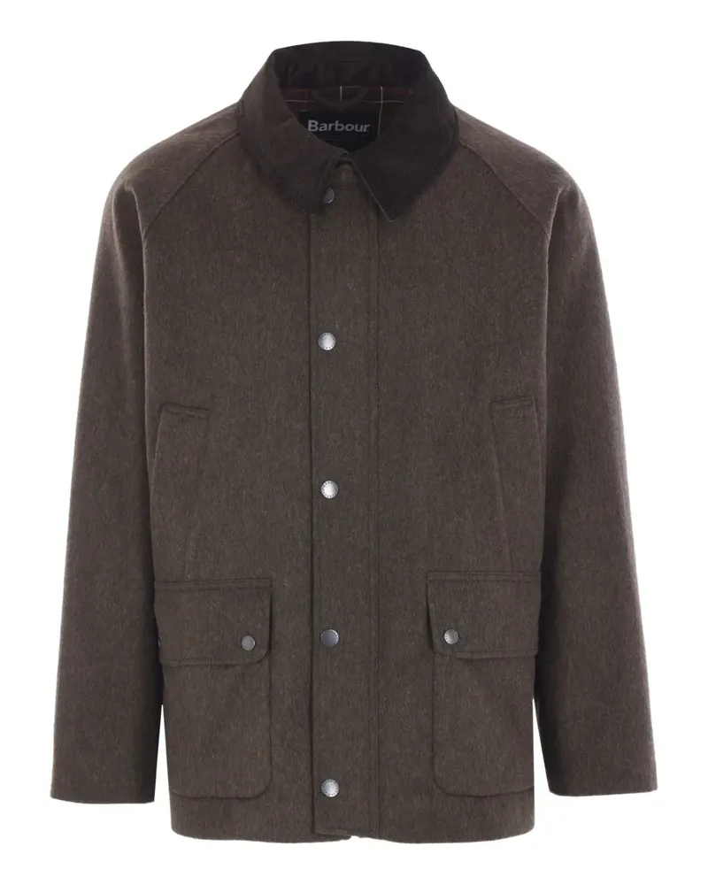 Barbour Hemdjacke aus Cord - Grün Grün