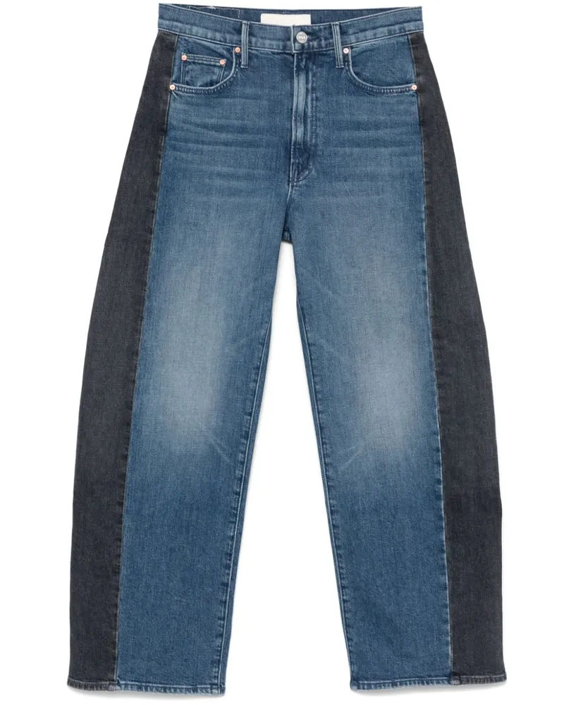 Mother The Half Pipe Flood Jeans - Blau Blau
