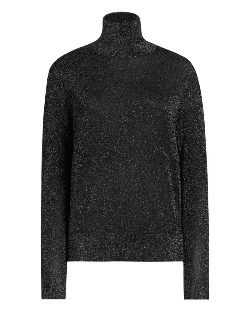 Dolce & Gabbana Pullover im Glitter-Look - Schwarz Schwarz