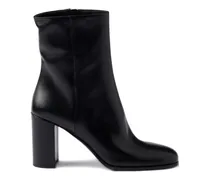 Stiefel mit Blockabsatz 85mm - Schwarz