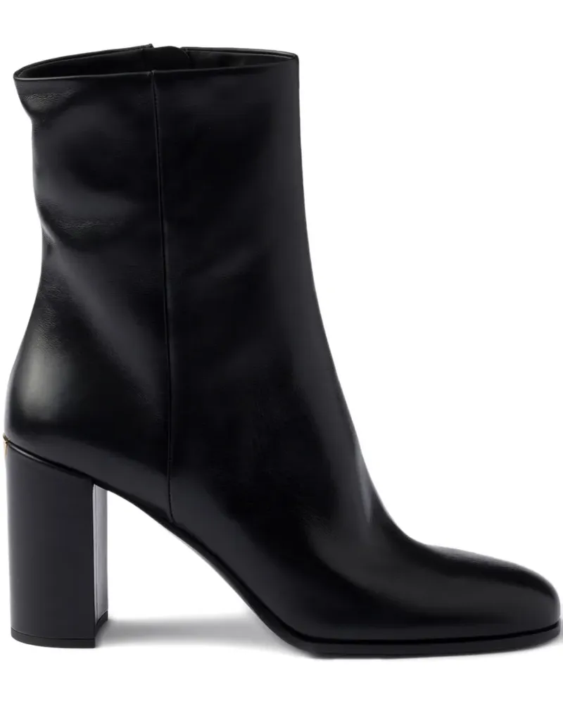 Prada Stiefel mit Blockabsatz 85mm - Schwarz Schwarz