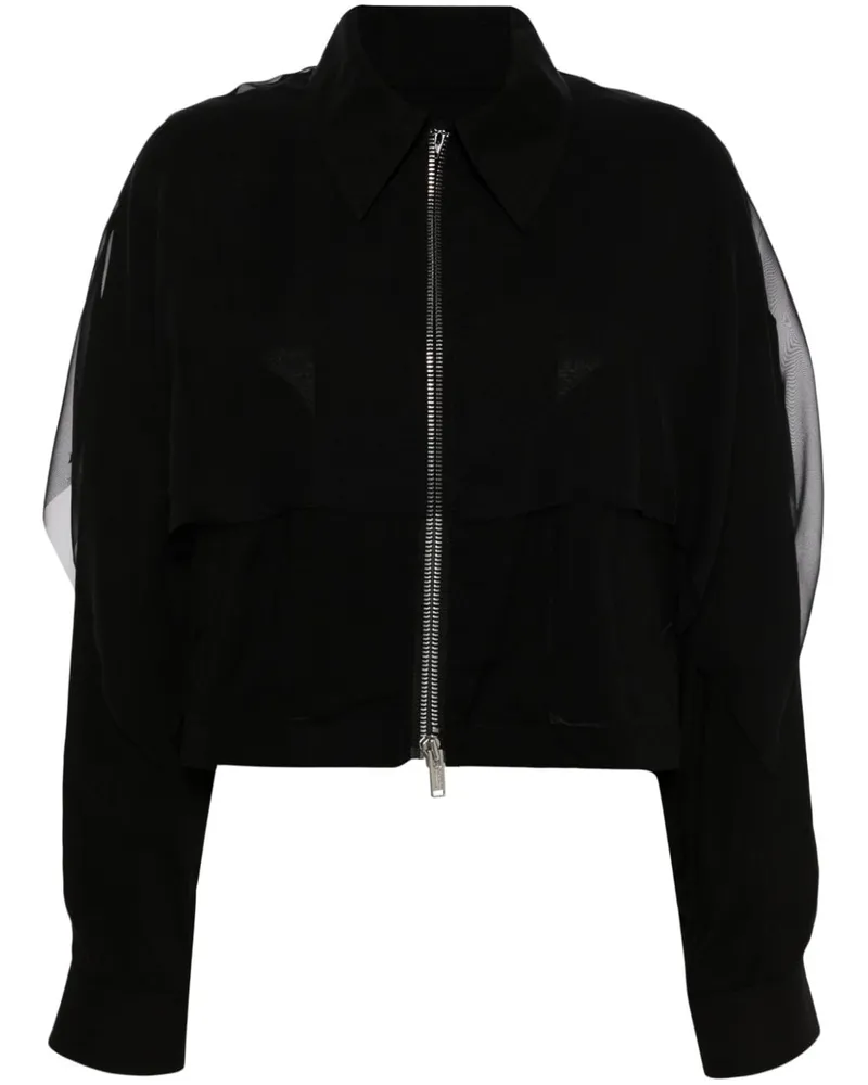 Undercover Jacke im Layering-Look - Schwarz Schwarz