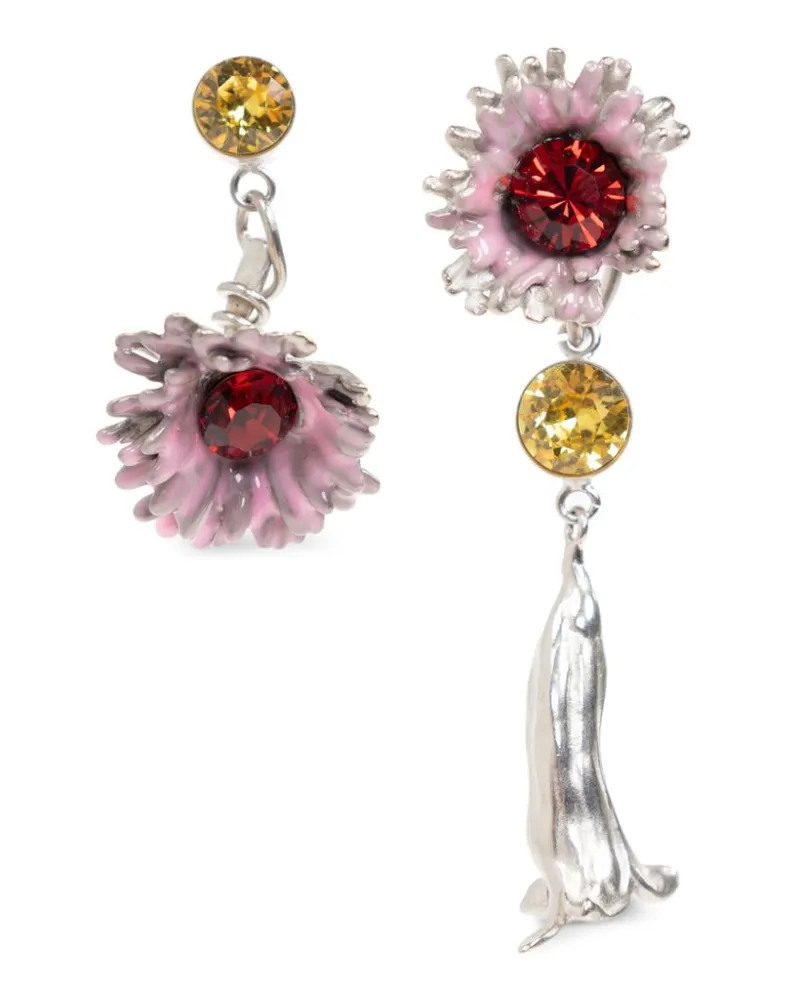 Marni Flower Pop Ohrringe - Silber Silber