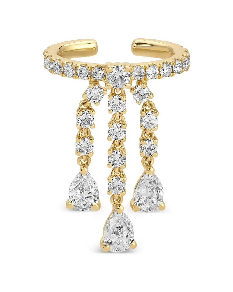 ANITA KO Ohrring mit Diamanten - Gold Gold