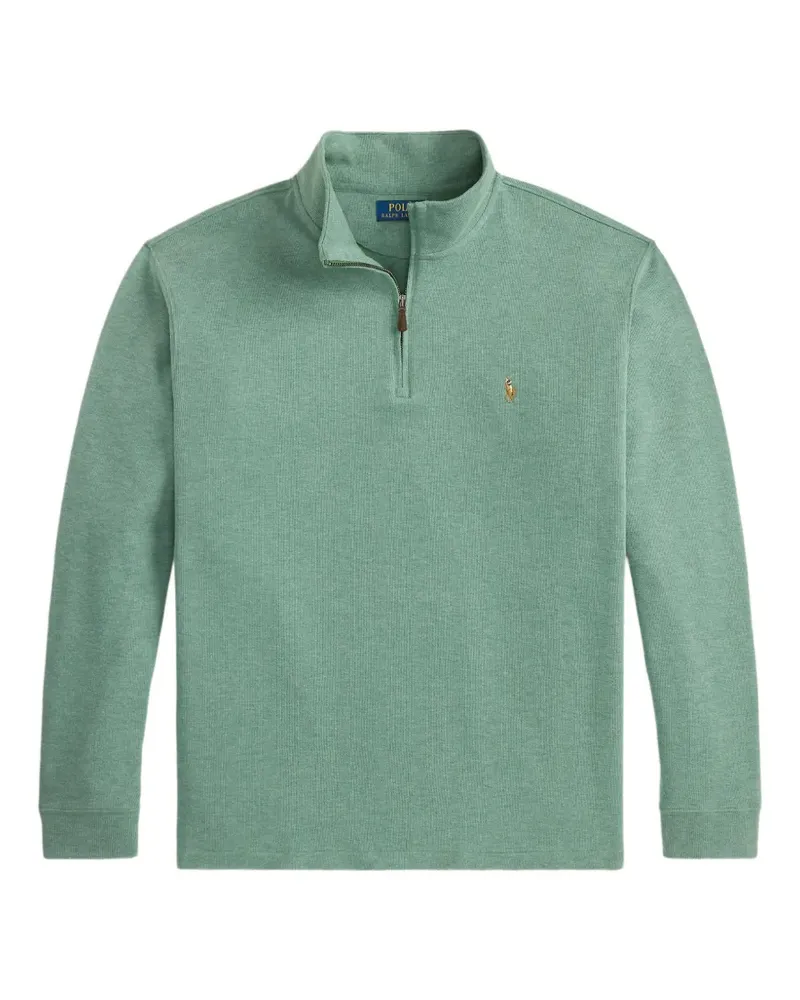 Ralph Lauren Estate Pullover mit Viertelreißverschluss - Grün Grün