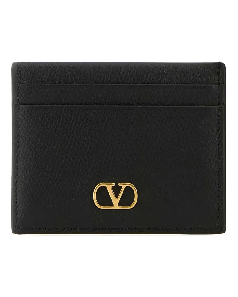 Valentino Garavani logo card holder - Schwarz Schwarz