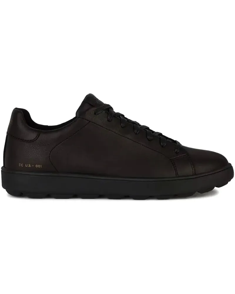 Geox Sneakers mit Schnürung - Schwarz Schwarz
