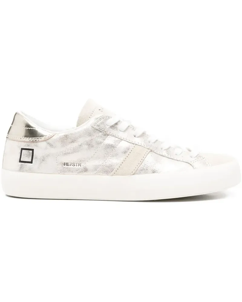 D.A.T.E. Sneakers im Metallic-Look - Gold Gold