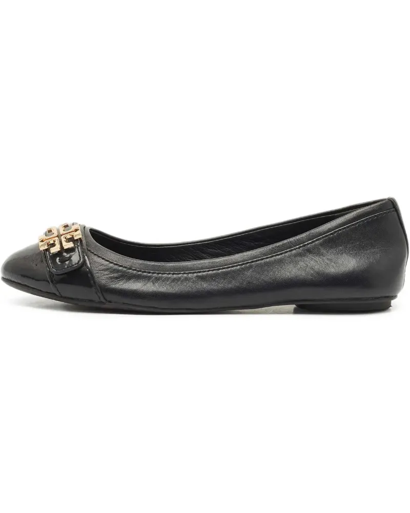 Tory Burch Ballerinas aus Leder - Schwarz Schwarz