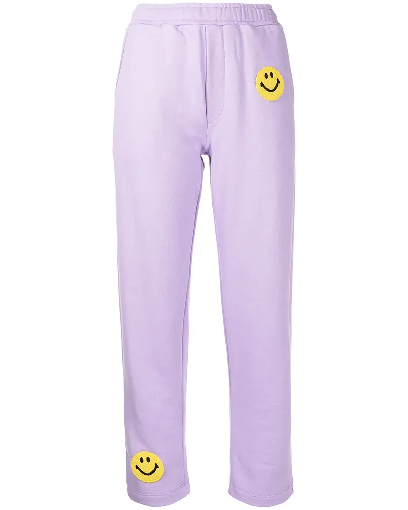 Joshua Sanders Jogginghose mit Print - Violett Violett