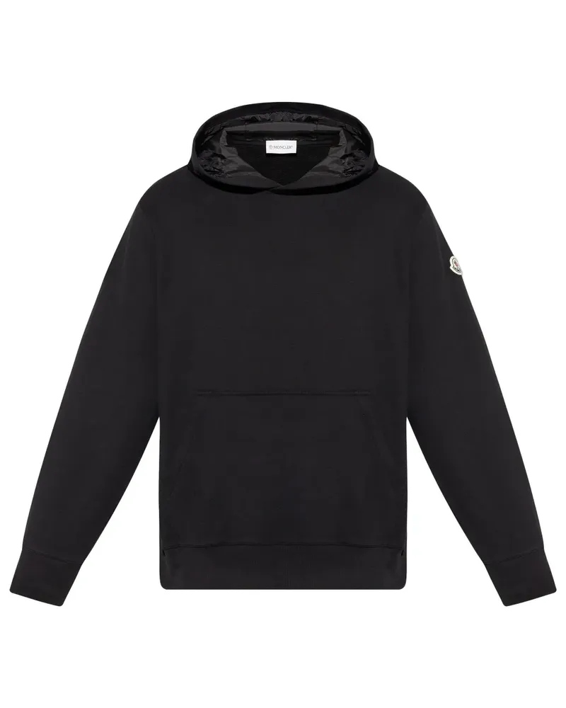 Moncler Verstellbarer Hoodie - Schwarz Schwarz