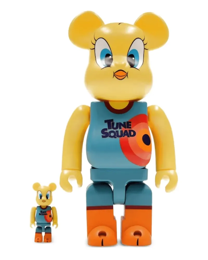 Medicom Toy x Space Jam Tweety BE@RBRICK 100% und 400% Figuren-Set - Gelb Gelb