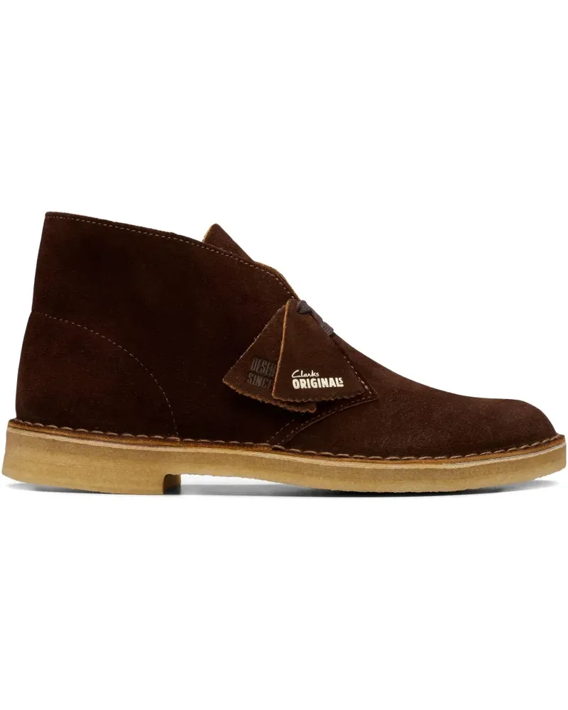 Clarks Desert-Boots aus Wildleder - Braun Braun