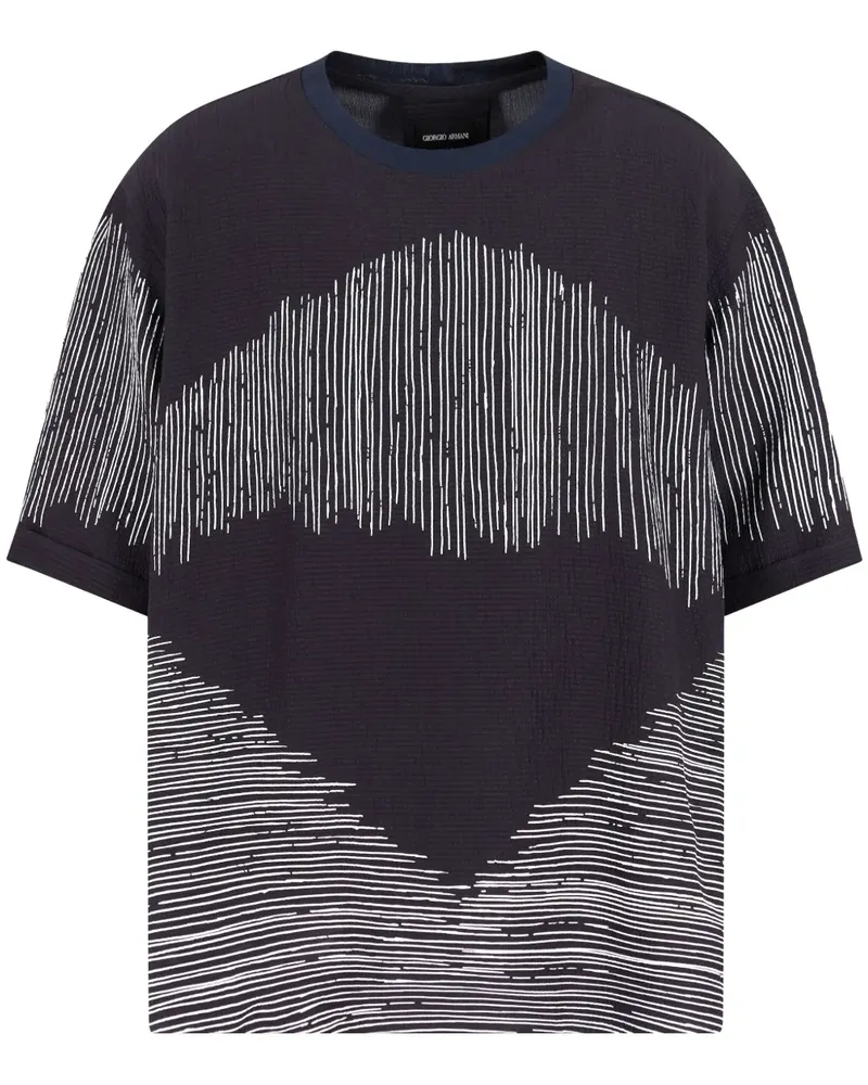 Giorgio Armani Fantasy T-Shirt - Blau Blau