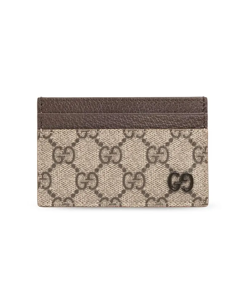Gucci Kartenetui mit GG - Nude Nude