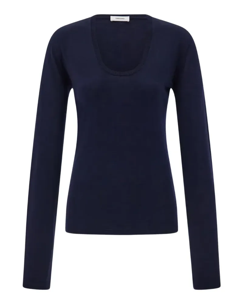 Ferragamo Leichtes Oberteil - Blau Blau