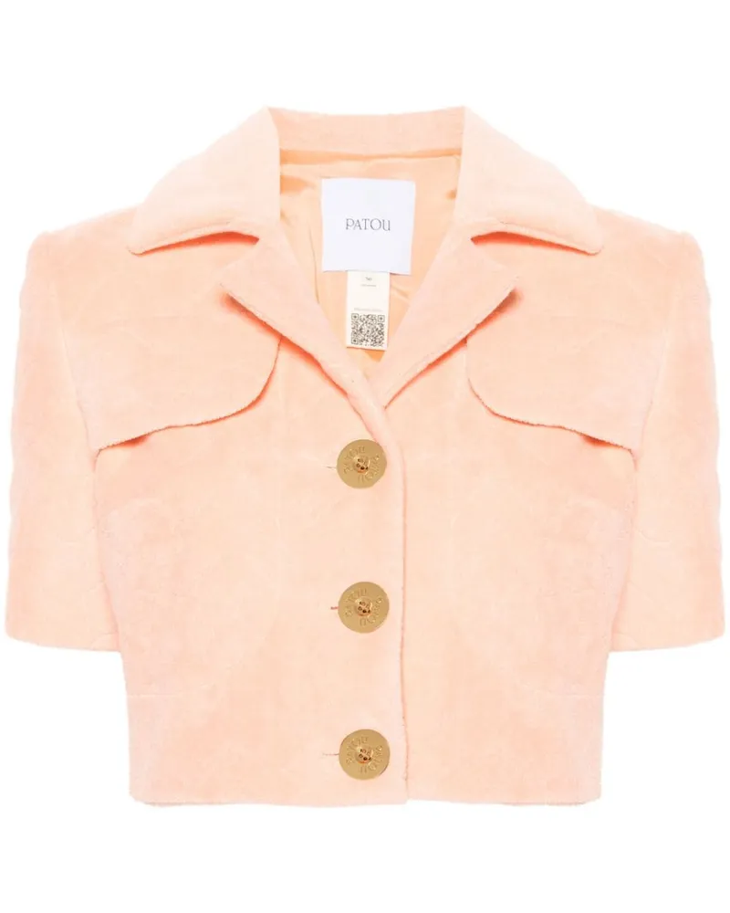 Patou Gesteppte Cropped-Jacke - Orange Orange