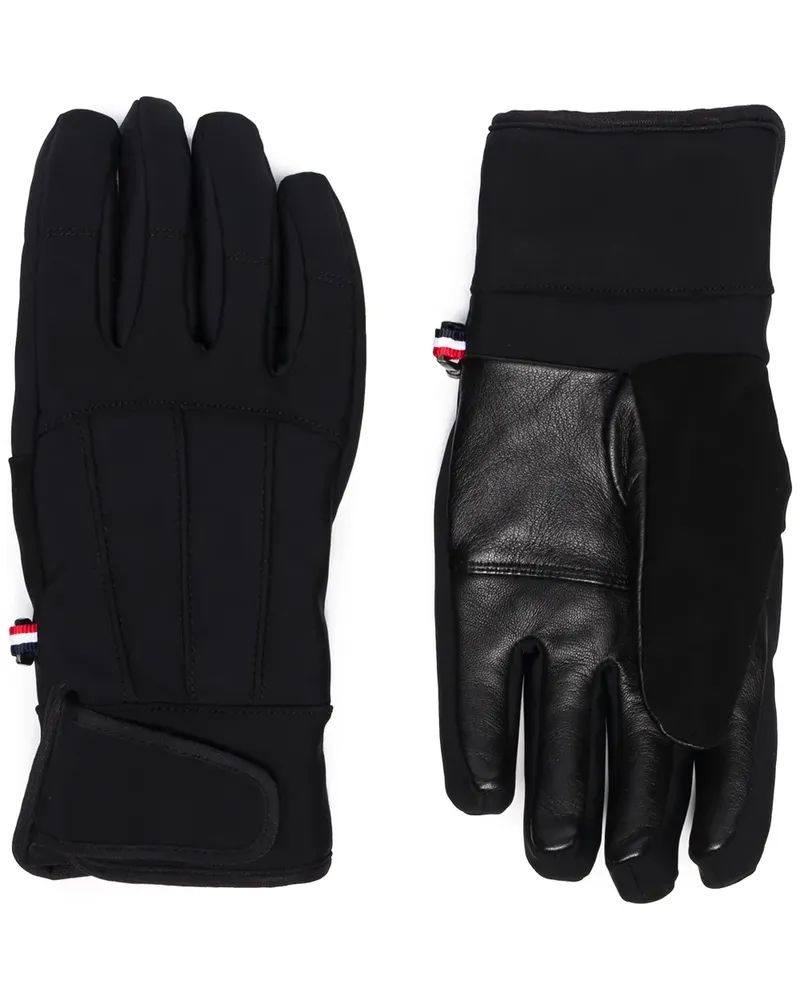 FUSALP Glacier W panelled gloves - Schwarz Schwarz