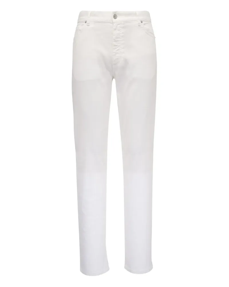 Ermenegildo Zegna Hose aus Leinengemisch - Weiß Weiß
