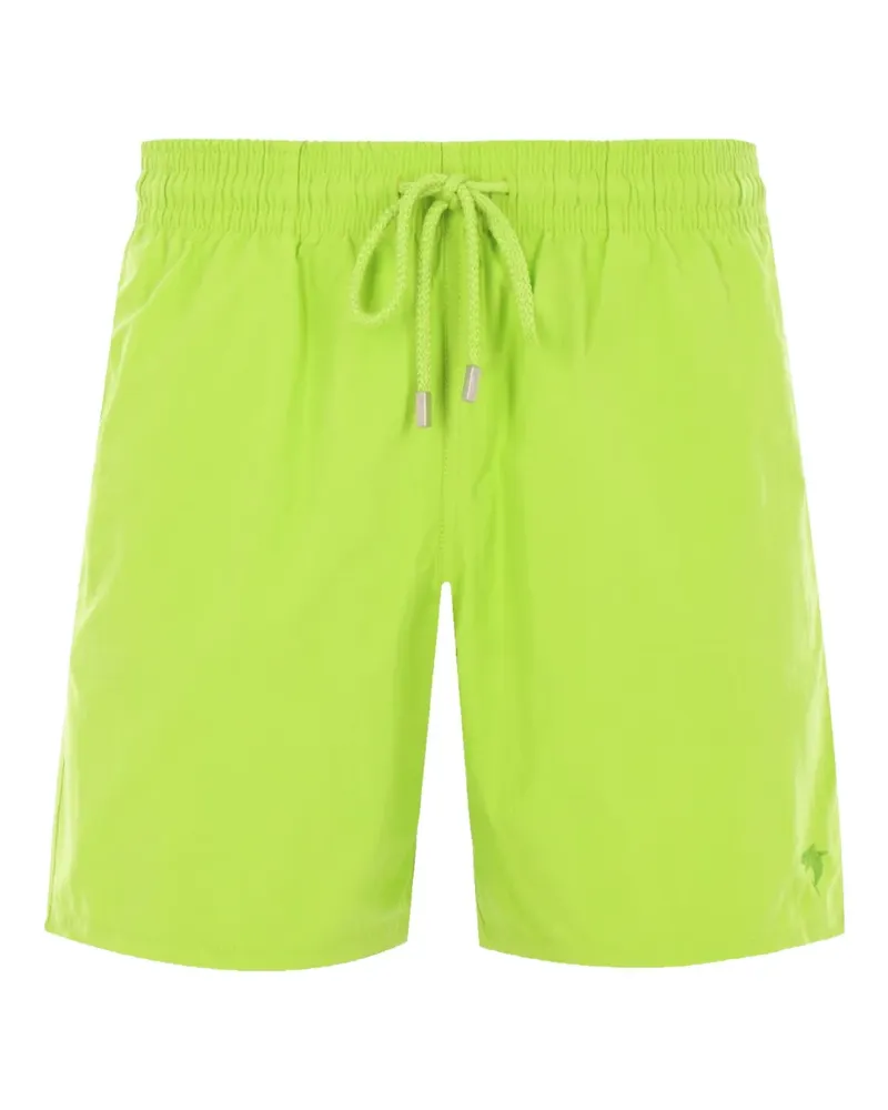 Vilebrequin Badeshorts mit Logo-Patch - Grün Grün