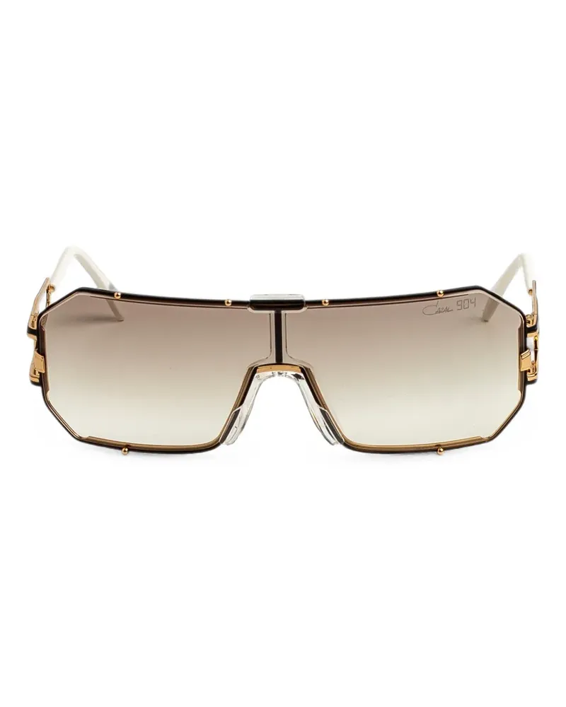 CAZAL 904 Sonnenbrille mit geometrischem Gestell - Schwarz Schwarz