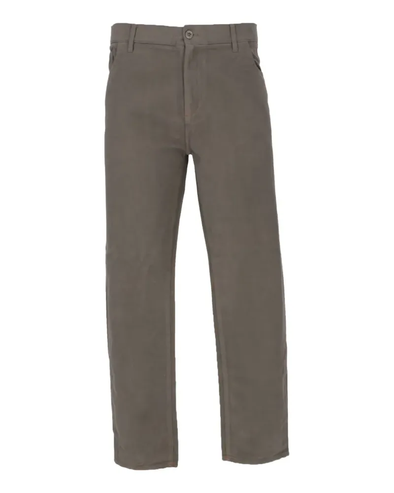Isaia straight-leg tailored trousers - Grau Grau