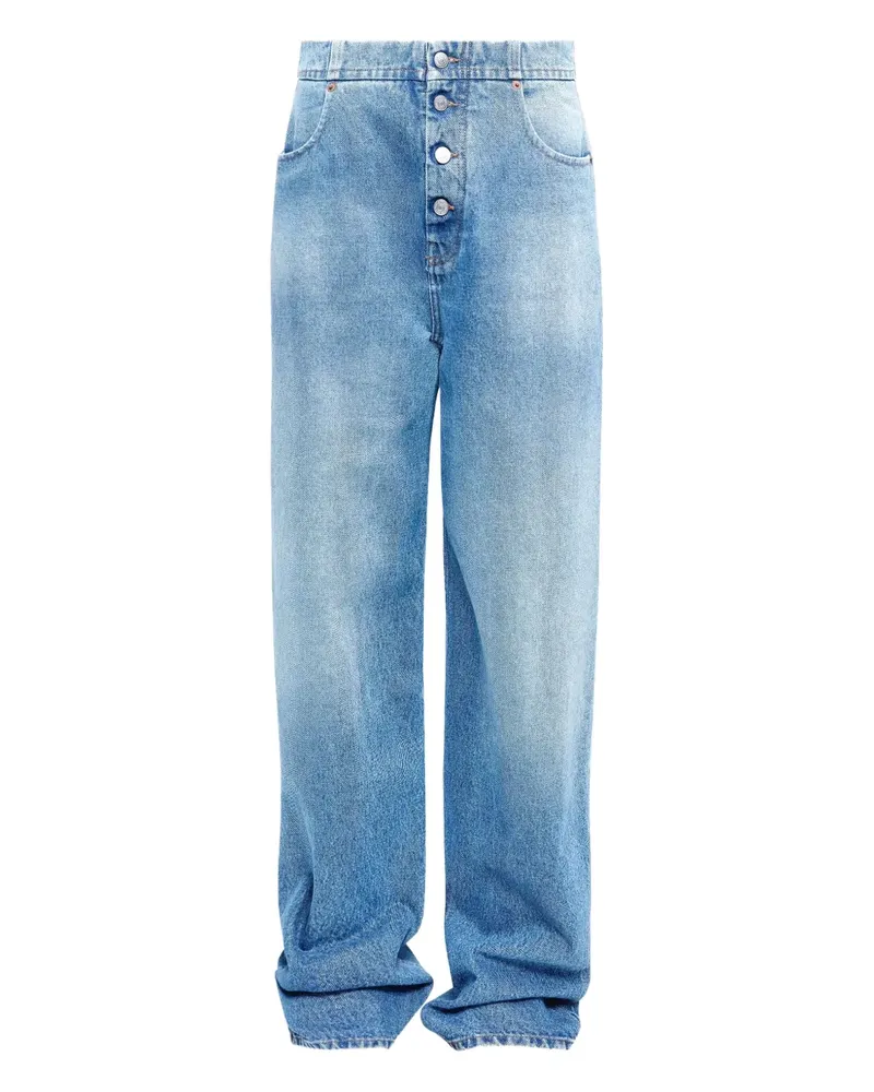 Maison Margiela Jeans mit weitem Bein - Blau Blau