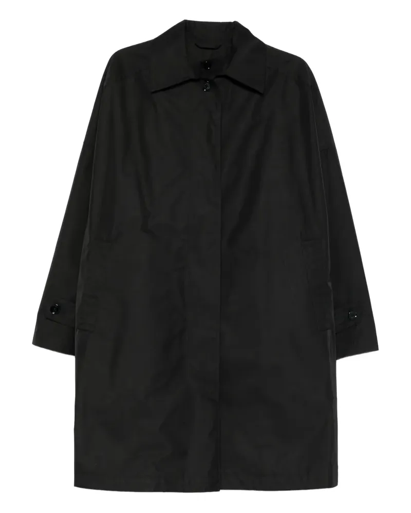 Totême Klassischer Trenchcoat - Schwarz Schwarz