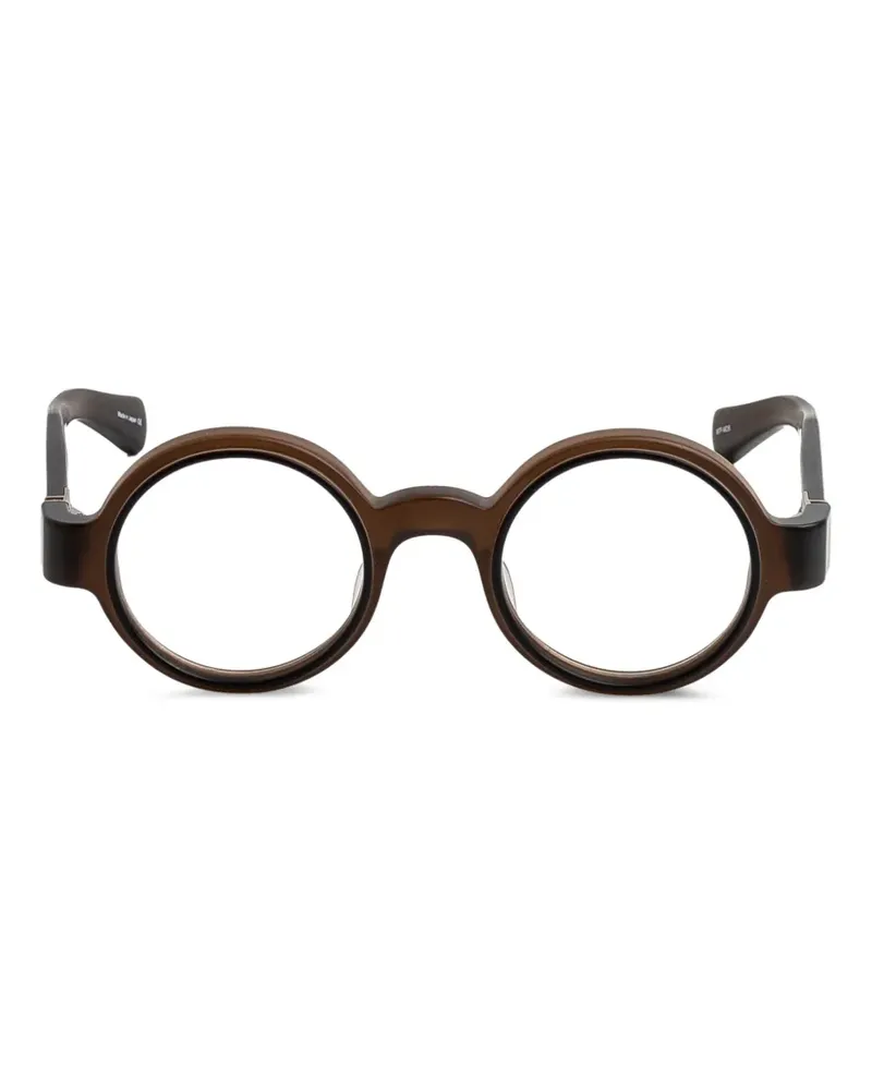 MATSUDA round-frame glasses - Braun Braun