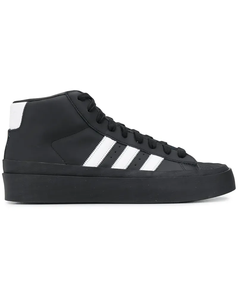 adidas Pro Model' High-Top-Sneakers - Schwarz Schwarz