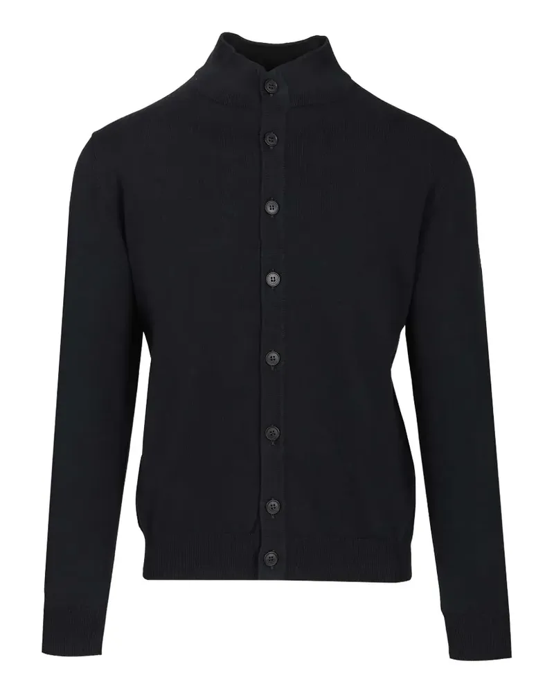 Al Duca D’Aosta 1902 high-neck button-up cardigan - Blau Blau