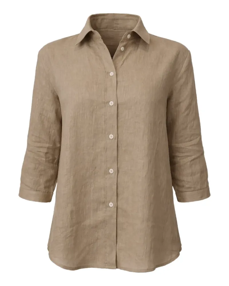 MARELLA buttoned long-sleeve shirt - Nude Nude