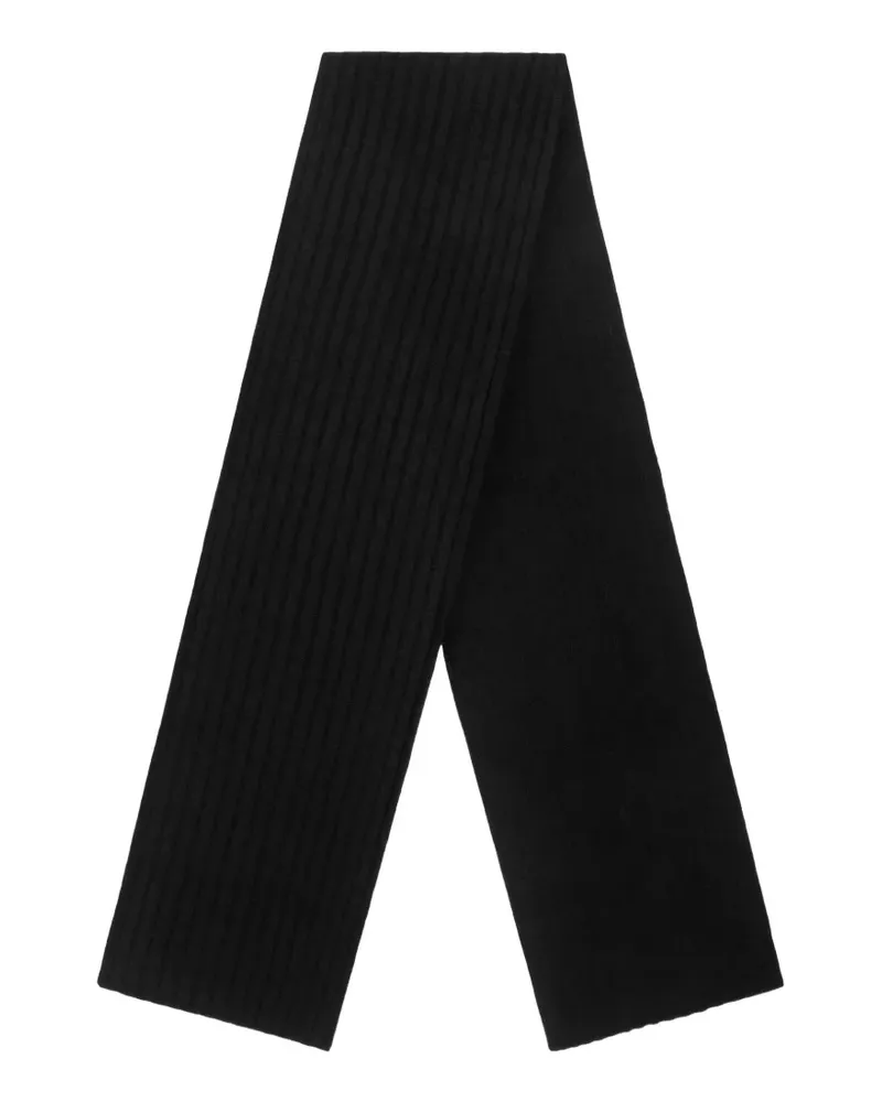 Dolce & Gabbana Gestrickter Kaschmirschal - Schwarz Schwarz