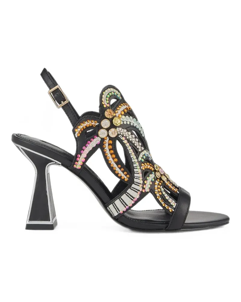 Kat Maconie Kiawa crystal-embellished cut-out sandals - Schwarz Schwarz