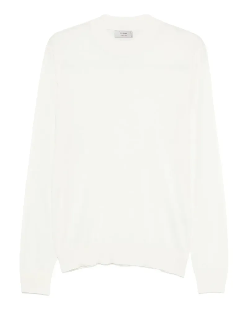 Ferrante Pullover mit Rundhalsausschnitt - Weiß Weiß