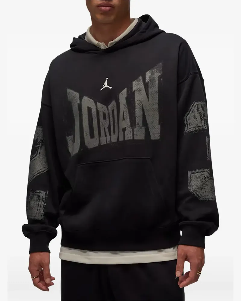 Jordan Hoodie im College-Look - Schwarz Schwarz