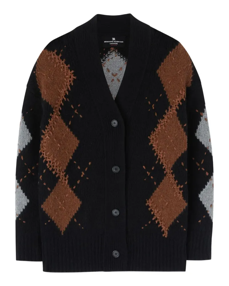 Ermanno Scervino Cardigan aus Kaschmir - Schwarz Schwarz