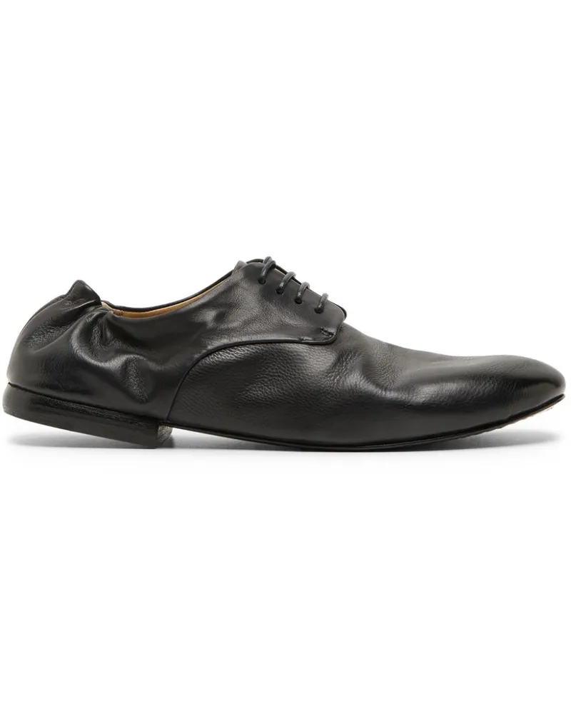 Marsèll Derby-Schuhe mit gerafftem Absatz - Schwarz Schwarz