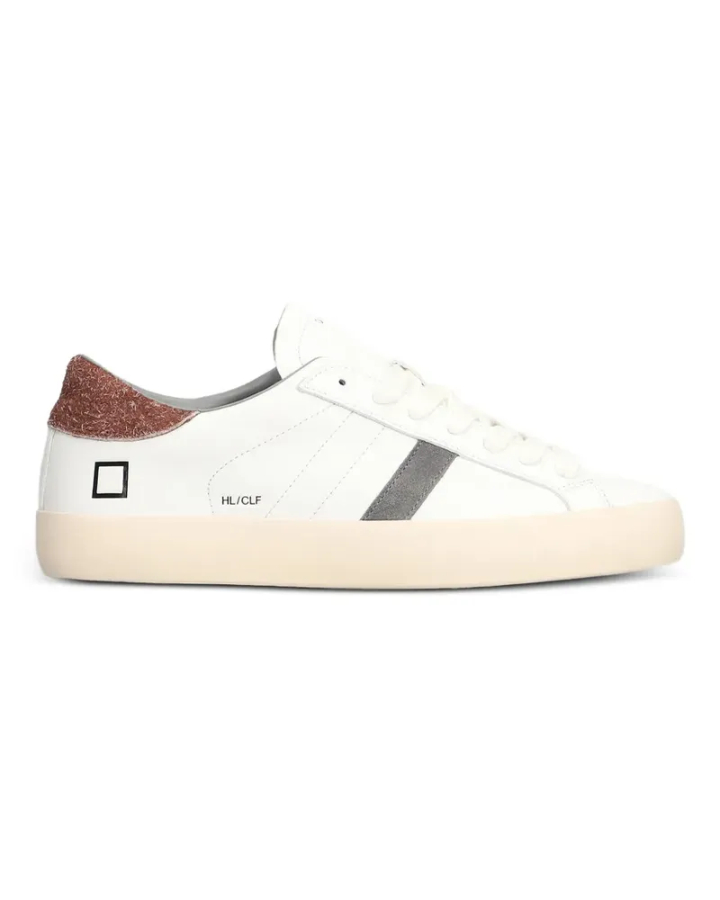 D.A.T.E. Hill Sneakers mit Einsätzen - Weiß Weiß