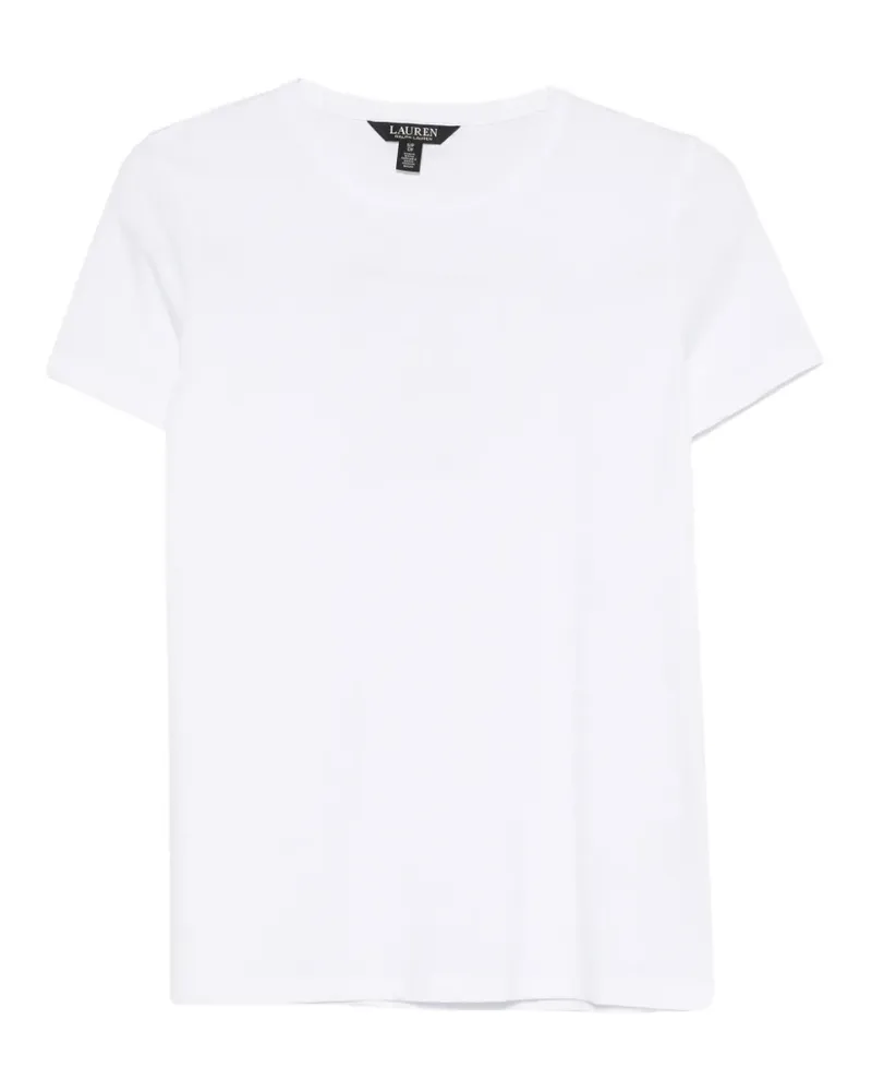 Ralph Lauren logo-embroidered T-shirt - Weiß Weiß