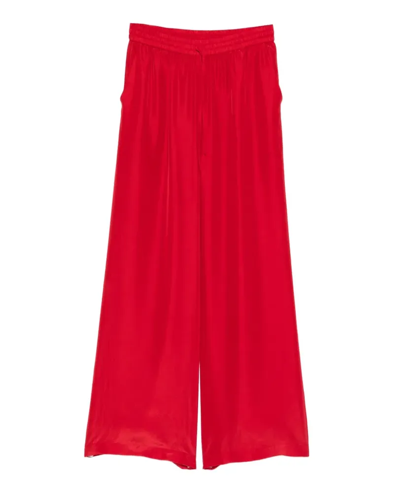 P.A.R.O.S.H. P.A.R.O H. Saxon Palazzohose mit Kordelzug - Rot Rot