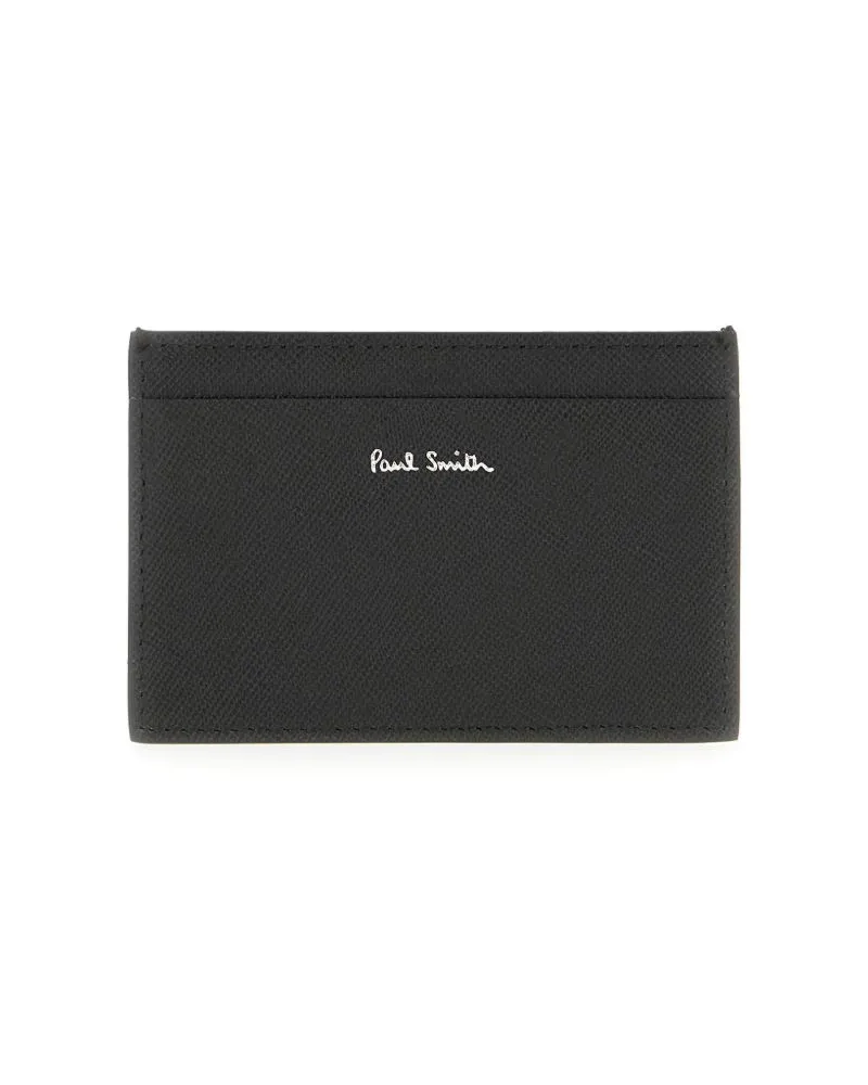 Paul Smith Kartenetui mit Print - Schwarz Schwarz