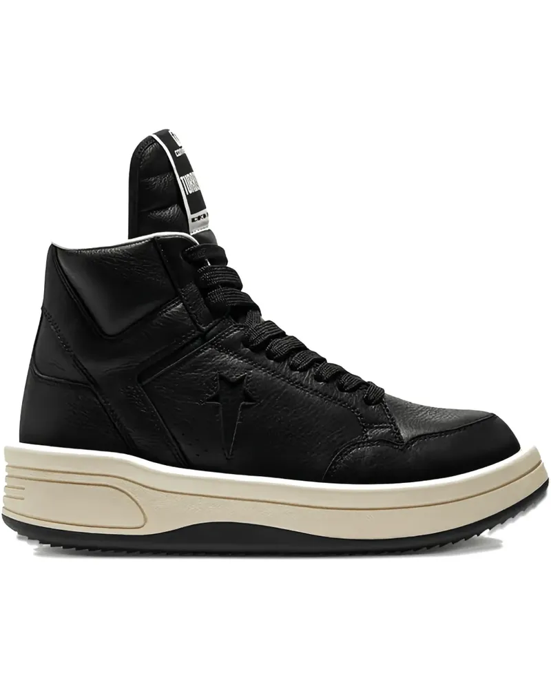 Converse x Rick Owens DRKSHDW High-Top-Sneakers - Schwarz Schwarz
