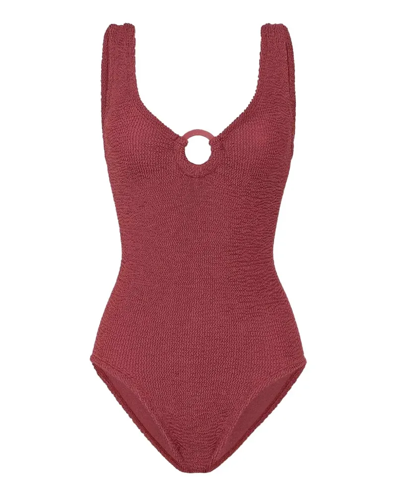 Hunza G Celine Badeanzug - Rot Rot