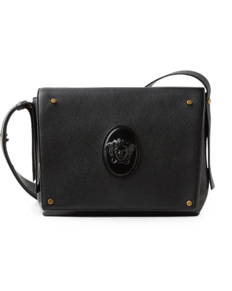 Versace Kleine Kuriertasche - Schwarz Schwarz