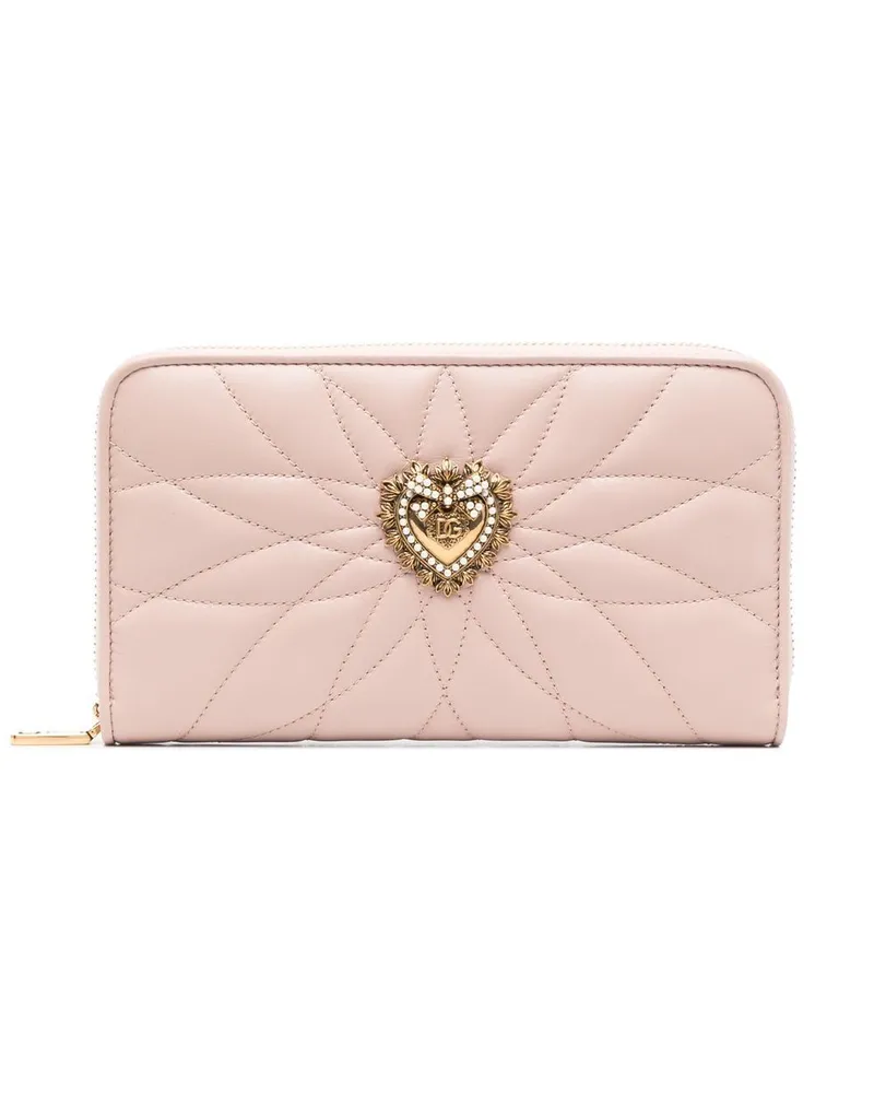Dolce & Gabbana Devotion Portemonnaie - Rosa Rosa