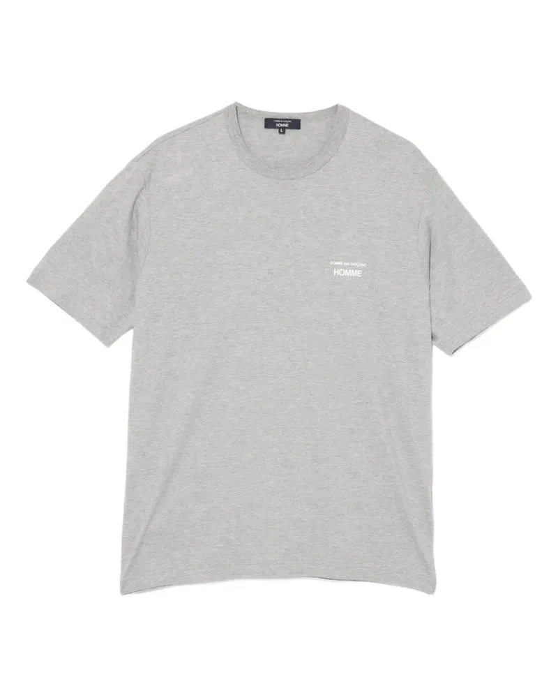 Comme des Garçons T-Shirt mit Logo-Print - Grau Grau