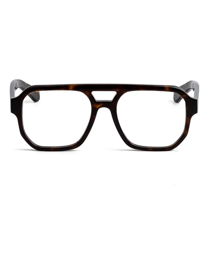 EPOS Daven pilot-frame glasses - Braun Braun