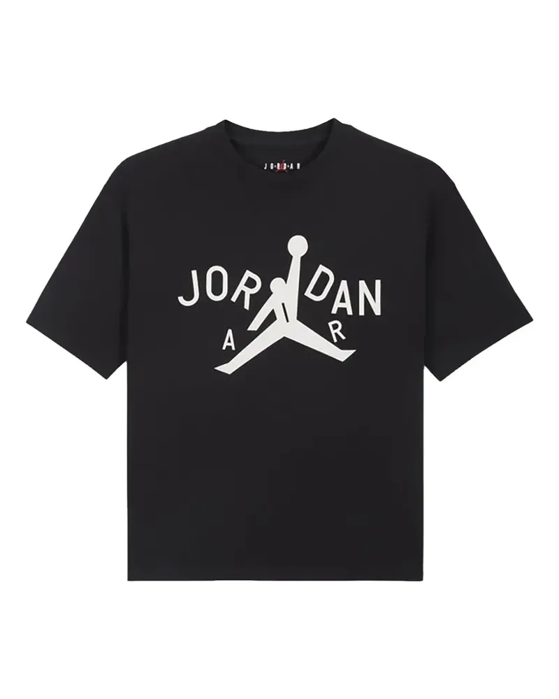 Jordan x Nina Chanel Abney logo-print T-shirt - Schwarz Schwarz